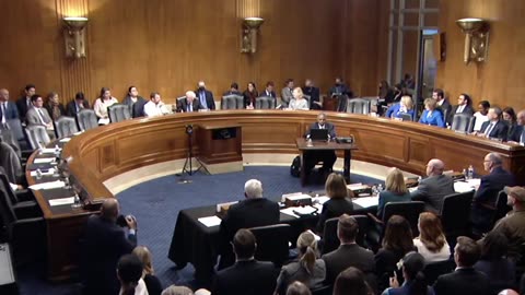 Senator Markwayne Mullin (R-OK) just tried to fight a witness at a hearing.