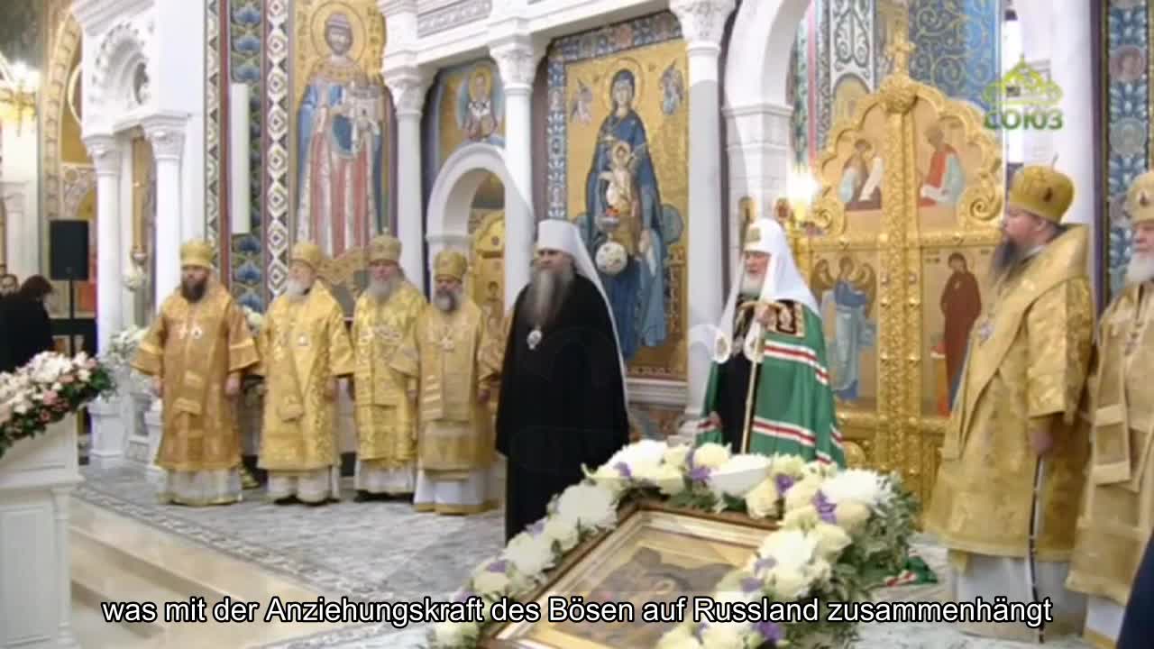 Patriarch Kirill erklärte, dass versucht werde, Russland durch „eine alternative Sicht auf die Welt