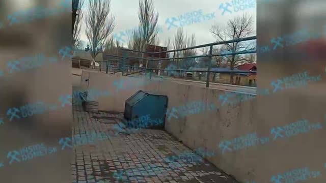 This is how we live": Donetsk residents captured an intense clash on the line of contact in the