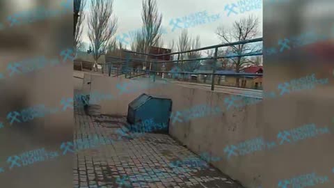 This is how we live": Donetsk residents captured an intense clash on the line of contact in the