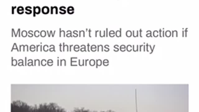 01/10/2022 Russia warns US of possible military response.