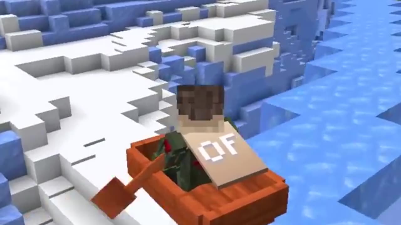 Minecraft boat race parkor