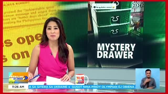 Mystery drawer, viral sa social media