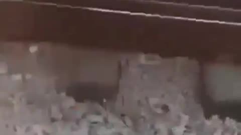 Another Indian Obliterated By A Train