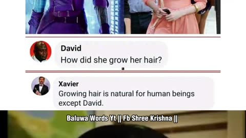 Nebula growing hair || Funny with quotes with david