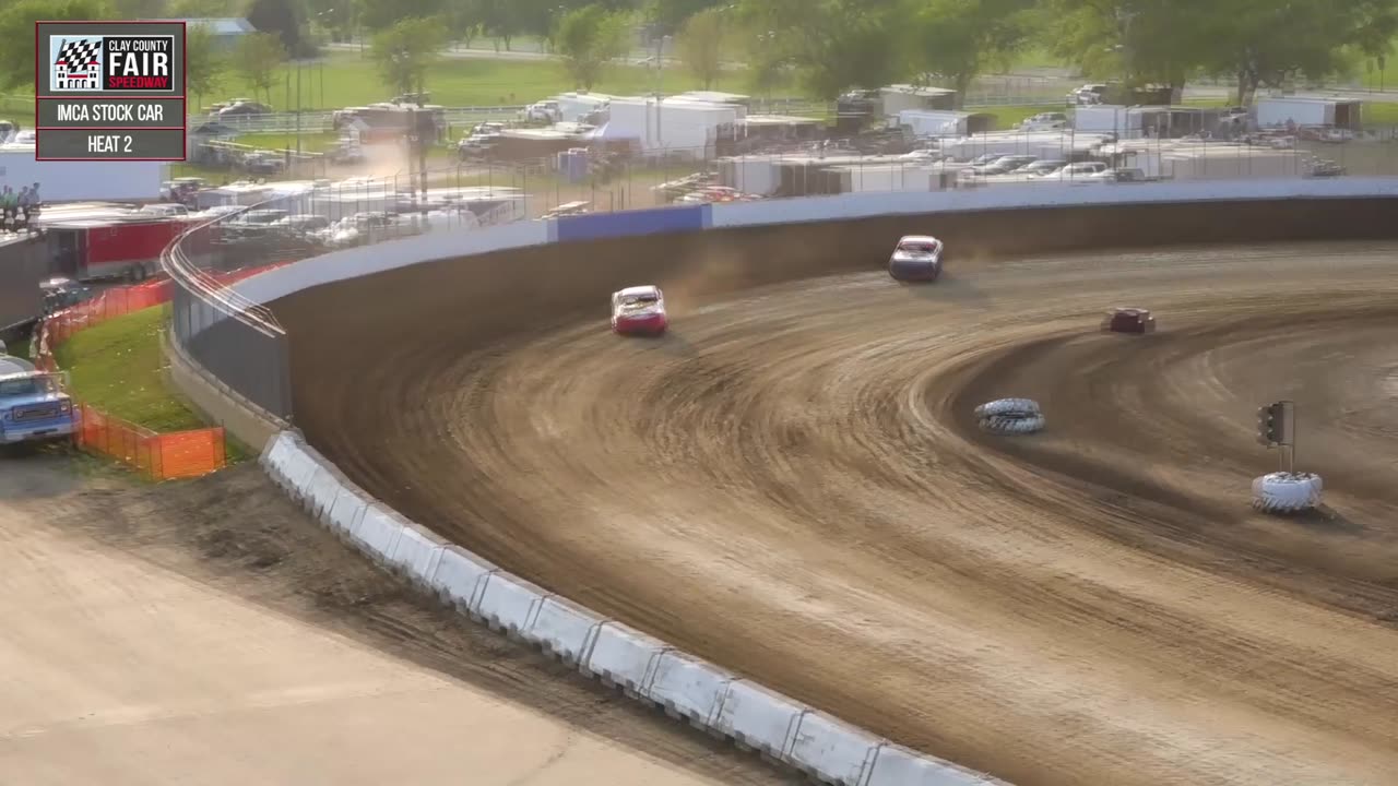 Stock Car Round 1 Heats | Clay County Fair Speedway | 5-21-2023