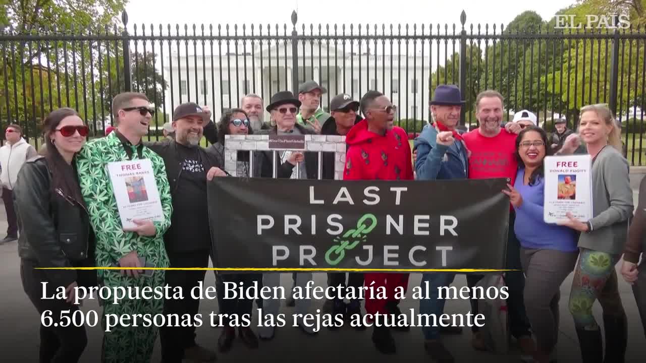 Colocan un CIGARRO DE MARIHUANA gigante frente a La Casa Blanca