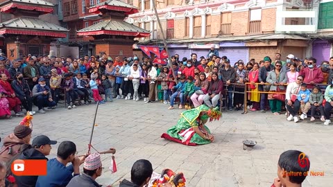 Narayani Nach, Gathu Pyakha, Pachali Bhairav 12 Barsa Jatra, Makhan, Kathmandu, 2080, Day 2