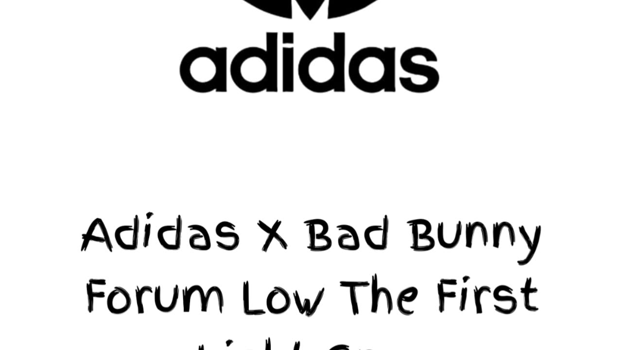 Adidas X Bad Bunny Forum Low The First Light Grey
