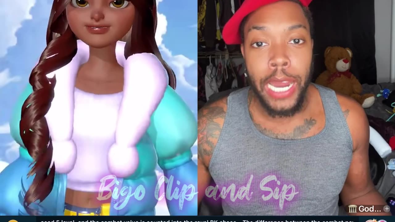 Petty Banks lines God Zeus n tells about Chosey n not Dell amor STD 12/9/24 #bigoclipandsip