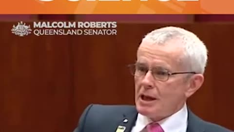 Senator Malcolm Roberts Points Out That Two, Natural Experiments Have Occurred Recently