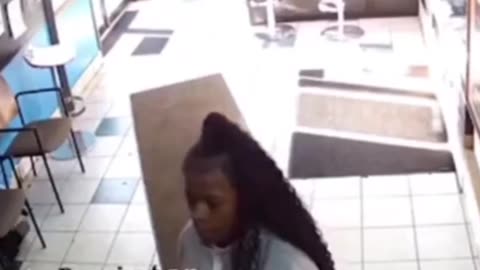 Thief gets locked in