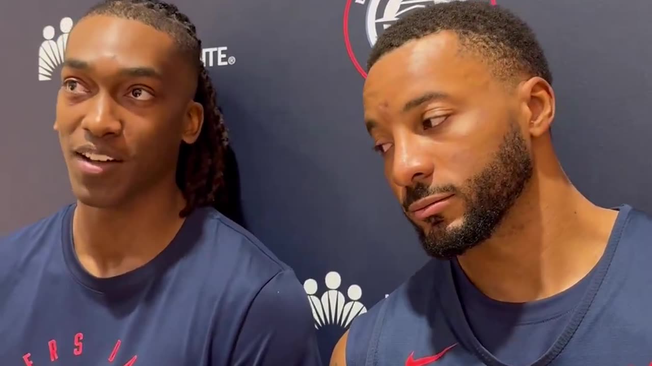 Terance Mann and Norman Powell spoke on playing Russell Westbrook