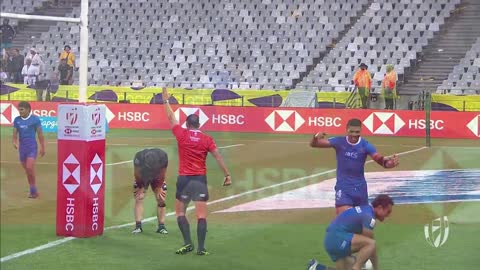 Top 7 Tries from HSBC Sevens Series in Cape Town!