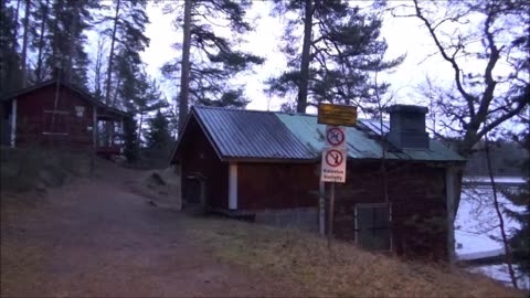 Huurteinen uintipaikka