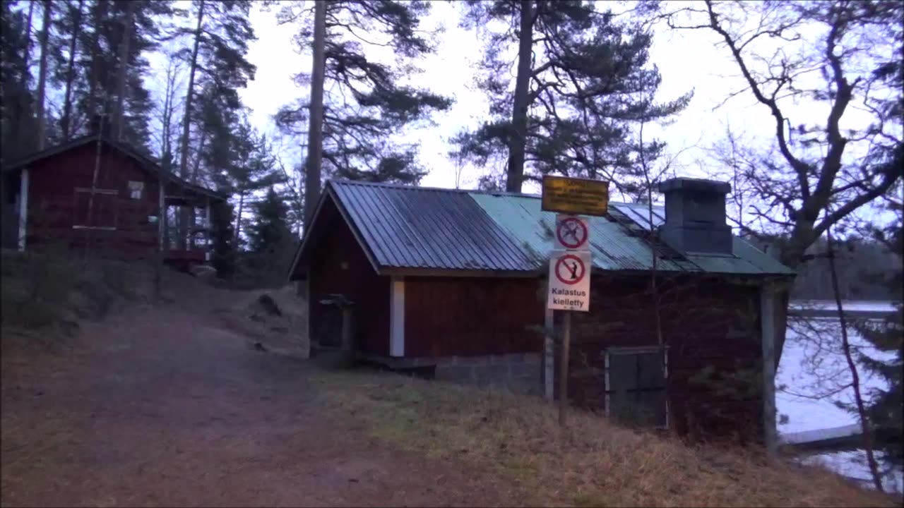 Huurteinen uintipaikka
