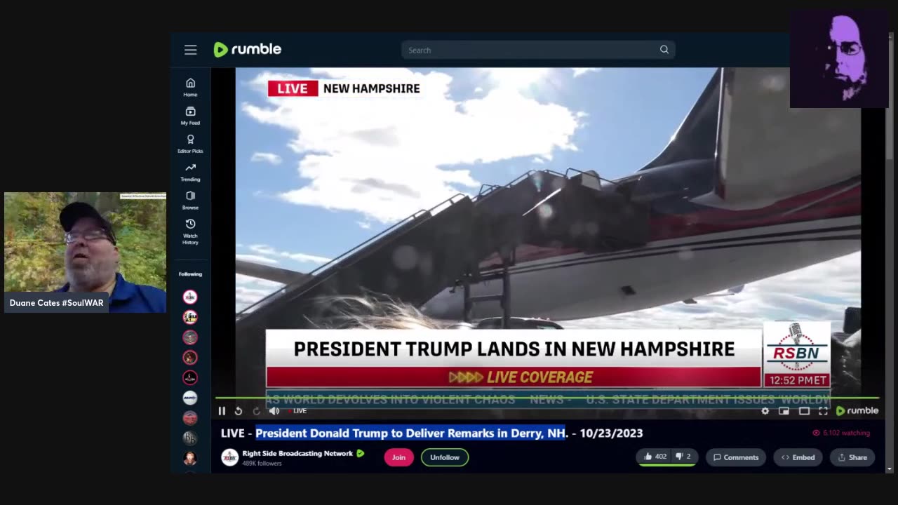 THUNDERDOME SPECIAL!! President Donald Trump to Deliver Remarks in Derry, NH