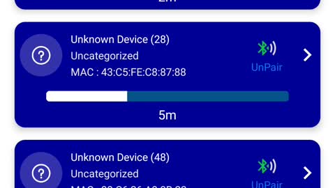 Mystery MAC addresses in bluetooth