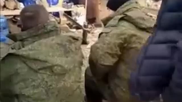 Russian soldiers complain about the conditions