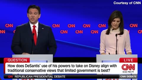 DeSantis : 5th Debate; Nikki Haley Will Cave To The Woke Mob Every Single Time