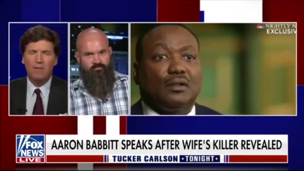 Tucker Carlson Interviews Ashli Babbitt husband Aaron Babbitt