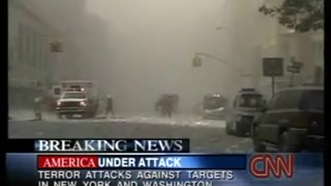 911 WTC 7 - Another Building Has Collapsed .... Or Is Going To Collapse (CNN Rose Arce 1230 pm)