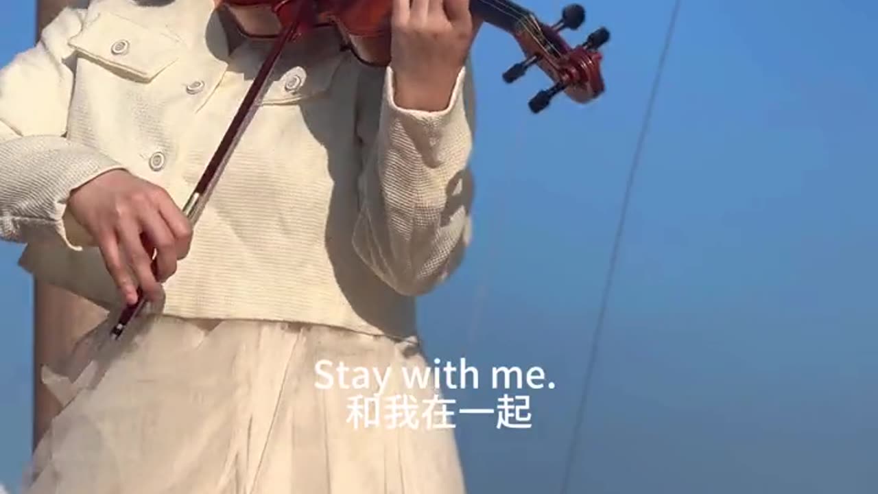 Girls playing violin # Beautiful short video