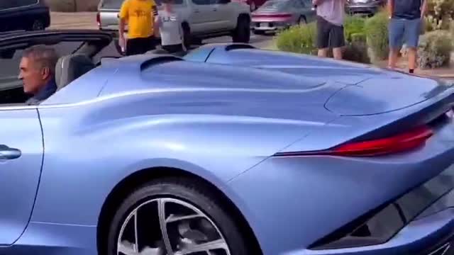 TheBillionairesClubparty #luxurylifestyle New Bentley Bacalar spotted in Phoenix Arizona #shorts