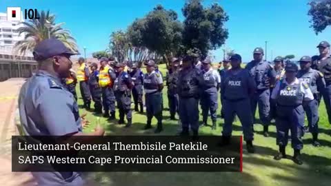 WATCH: Cape Town Police Visiting Public Spaces as part of the Safer Festive Season Programme