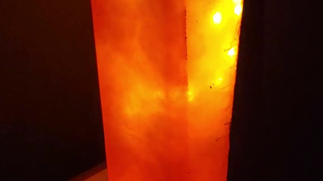 Lighted epoxy tower