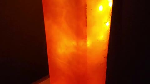 Lighted epoxy tower