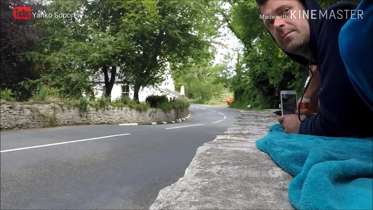 Corrida de moto mais perigosa do mundo-ISLE OF MAN TT /the most dangerous bike race in the world