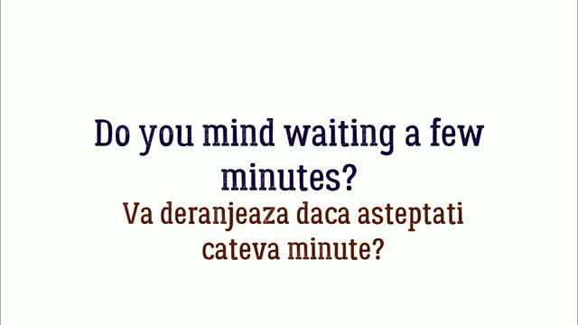 Engleza la telefon Propozitii pentru Conversatie