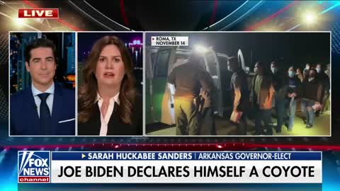 Sarah Huckabee Sanders ready to fight border crisis, can't 'count on' Biden admin