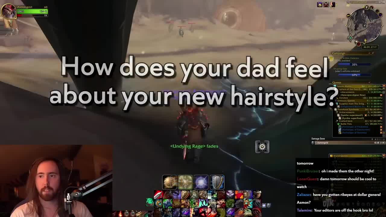 Asmon might as well delete his channel after this (calling dad)