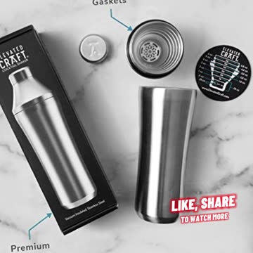 Elevated Craft Hybrid Cocktail Shaker