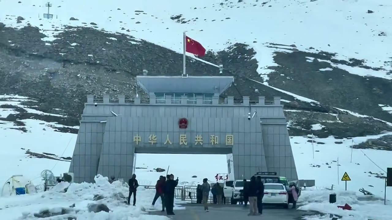 Border area of China and Pakistan