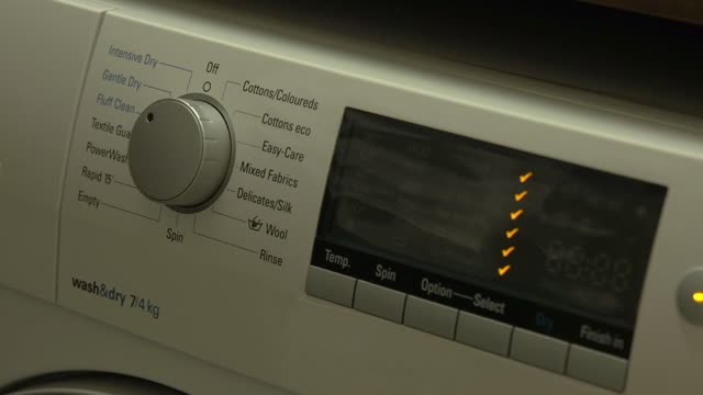washing machine switch on raw 1