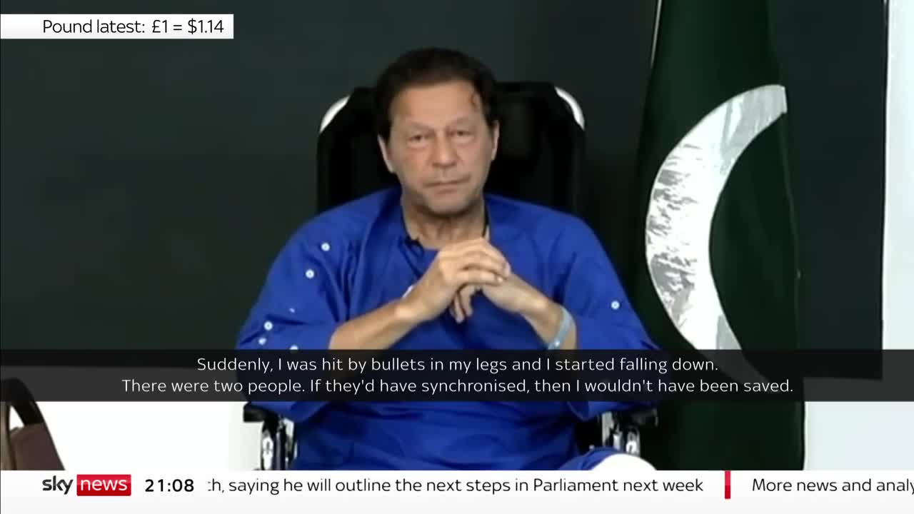 Imran Khan assassination attempt in Pakistan