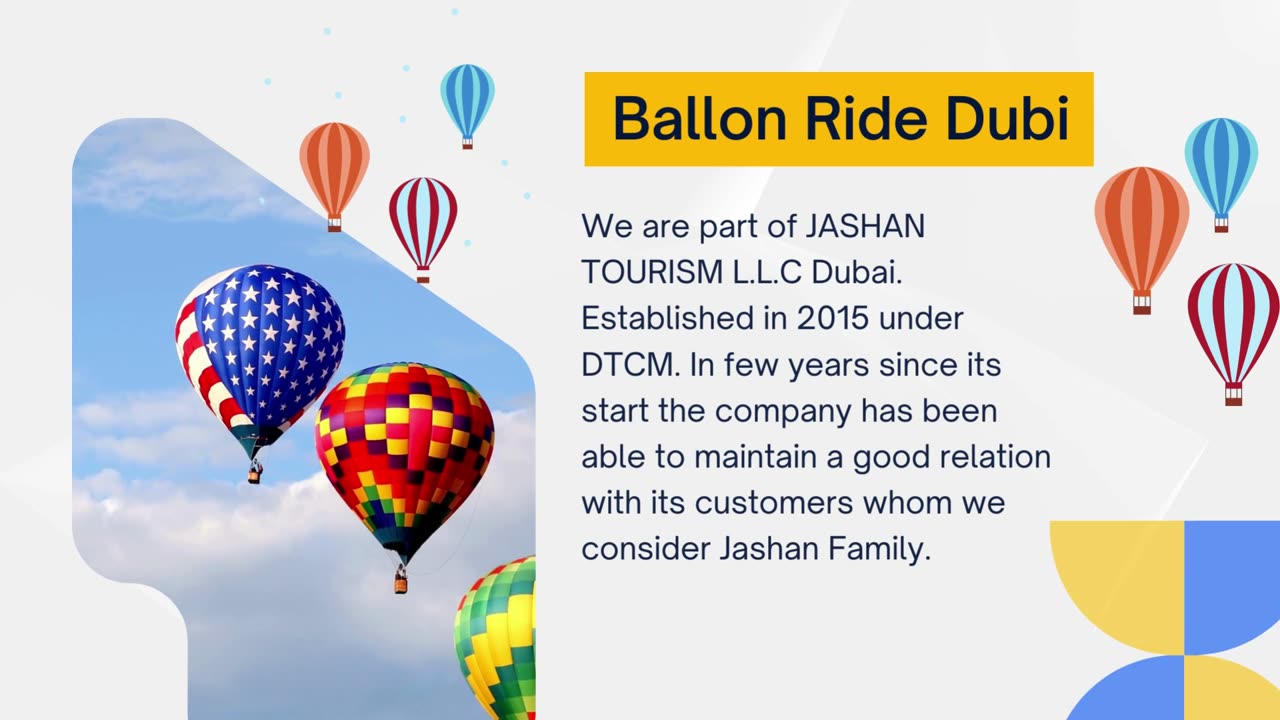 Hot Air Balloon Ride Dubai Adventure