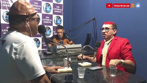 ENTREVISTA NA RÁDIO LITORAL FM DE NATAL PARTE 01