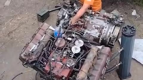 Footage from Ukrainian Army Mechanic Yard
