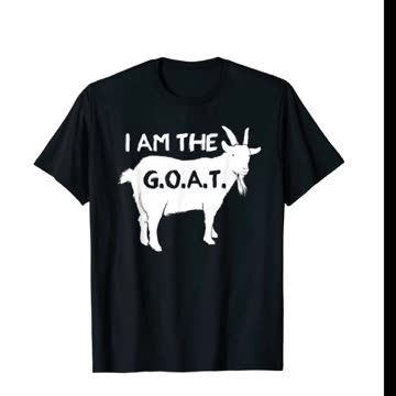 THE G.O.A.T T-shirt Bad Idea! Part Two!