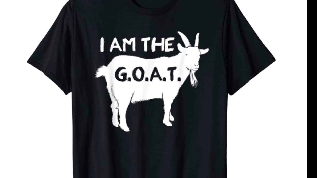 THE G.O.A.T T-shirt Bad Idea! Part Two!