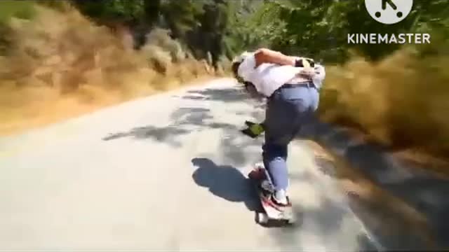 Skateboard action