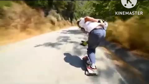 Skateboard action