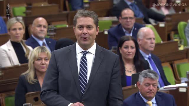 Andrew Scheer goes off on Carbon Tax and Inflation