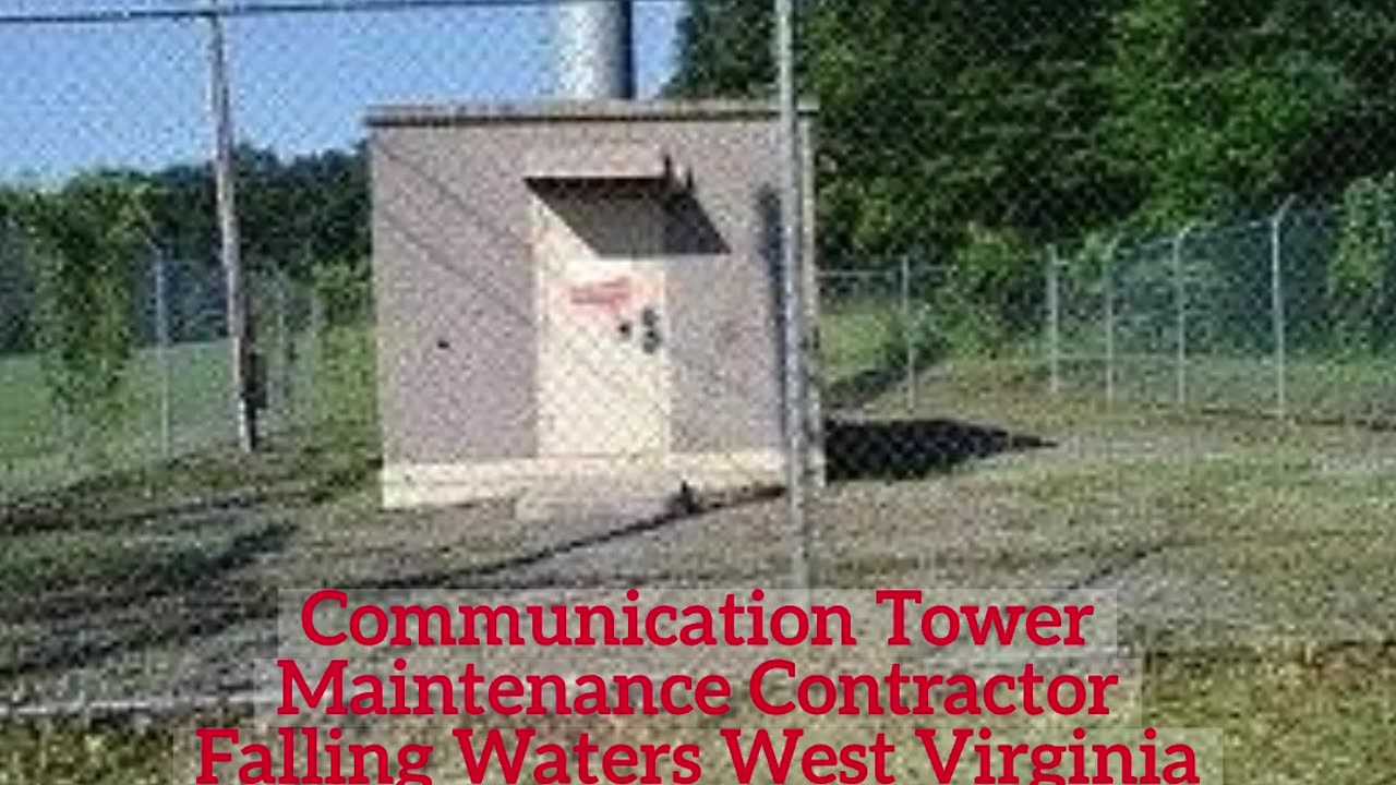 Cell Tower Falling Waters West Virginia Contractor Maintenance