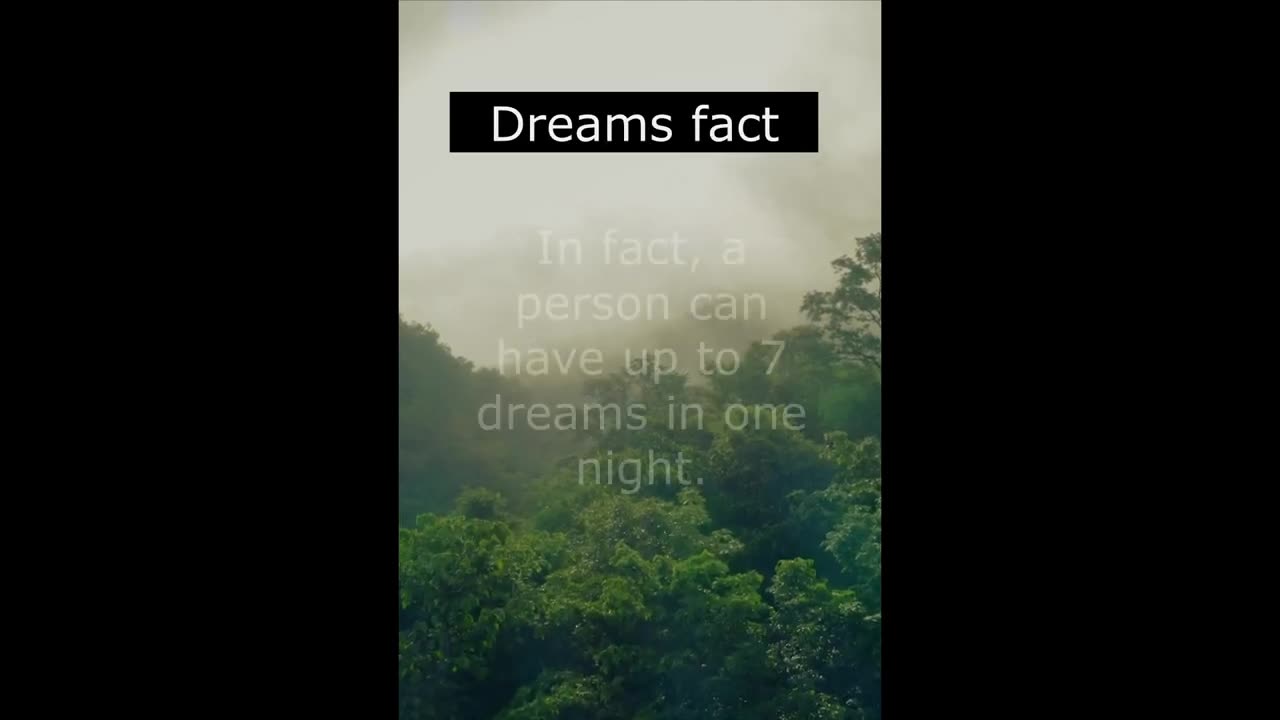 Dreams fact