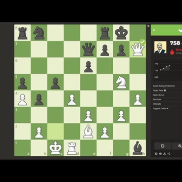 Chess Daily Puzzles Vid008 #chess #chesspractice #chesslearning